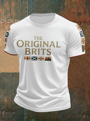 Men's The Original Brits Printed T-shirt vetvanguards