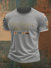 Men's The Original Brits Printed T-shirt vetvanguards