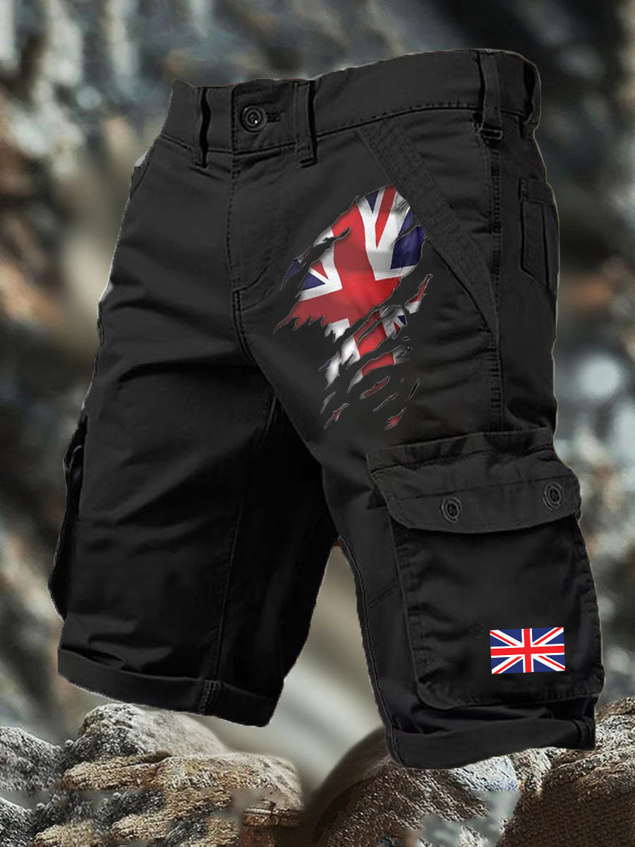 Men's British Printed shorts vetvanguards