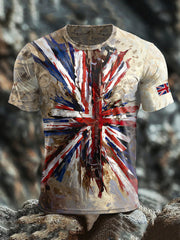 Men's British Printed short sleeves t-shirt vetvanguards