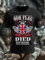 Men's British Printed short sleeves t-shirt vetvanguards
