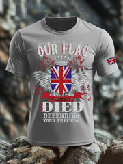Men's British Printed short sleeves t-shirt vetvanguards