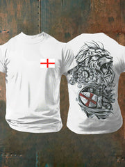 Men's English Crusaders Printed short sleeves t-shirt vetvanguards