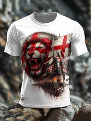 Men's  England short sleeves t-shirt vetvanguards