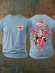 Men's United Kingdom England imitation cotton short-sleeved T-shirt vetvanguards