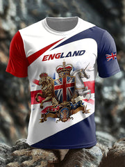 Men's British short sleeves t-shirt vetvanguards