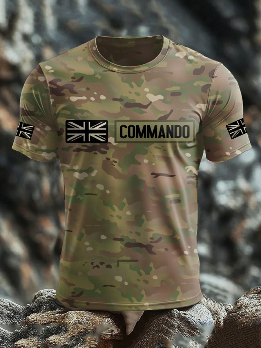 Men's British Veteran short sleeves t-shirt vetvanguards