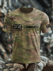 Men's British Veteran short sleeves t-shirt vetvanguards