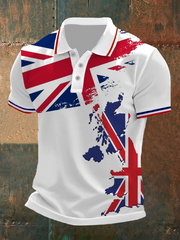 Men's Union Jack Casual Polo Shirt vetvanguards