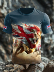 Men's UK Pride Flag Printed T-shirt vetvanguards