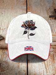 Unisex UK Flag Art Printed Hat vetvanguards