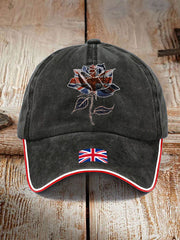 Unisex UK Flag Art Printed Hat vetvanguards