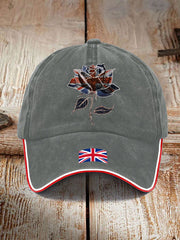 Unisex UK Flag Art Printed Hat vetvanguards