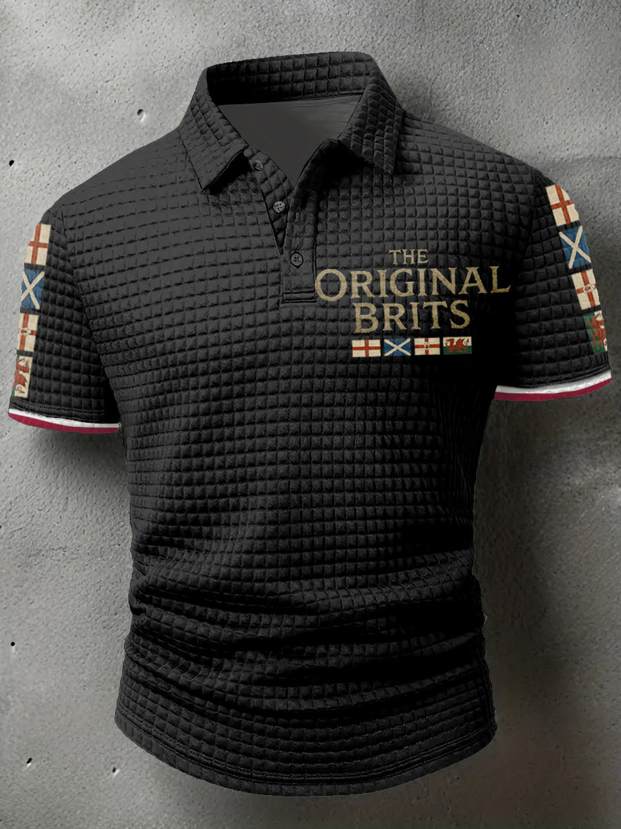 Men's The Original Brits Printed Casual Tops vetvanguards