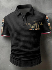 Men's The Original Brits Printed Casual Tops vetvanguards