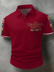 Men's The Original Brits Printed Casual Tops vetvanguards