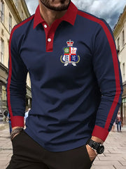 Men's UK Scotland England Northern Ireland Wales Flag Art Printed Casual Tops vetvanguards