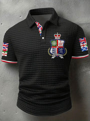 Men's UK Scotland England Northern Ireland Wales Flag Art Printed Casual Tops vetvanguards