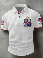 Men's UK Scotland England Northern Ireland Wales Flag Art Printed Casual Tops vetvanguards