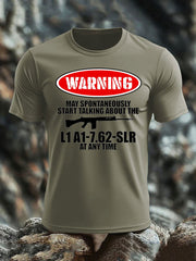 Men's British Veteran imitation cotton short-sleeved T-shirt vetvanguards