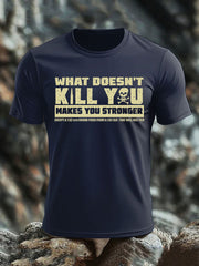 Men's British Veteran imitation cotton short-sleeved T-shirt vetvanguards