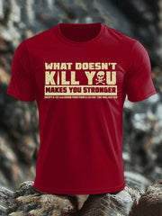 Men's British Veteran imitation cotton short-sleeved T-shirt vetvanguards
