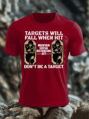 Men's British Veteran imitation cotton short-sleeved T-shirt vetvanguards