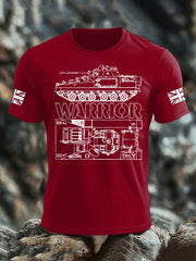 Men's British Veteran imitation cotton short-sleeved T-shirt vetvanguards