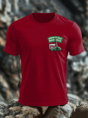 Men's British Veteran imitation cotton short-sleeved T-shirt vetvanguards