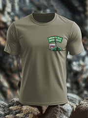 Men's British Veteran imitation cotton short-sleeved T-shirt vetvanguards