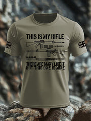 Men's British Veteran imitation cotton short-sleeved T-shirt vetvanguards