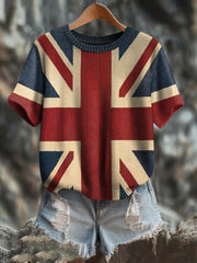 Women's British Flag Short-sleeved T-shirt vetvanguards