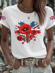 Men's UK Flag Printed T-shirt vetvanguards