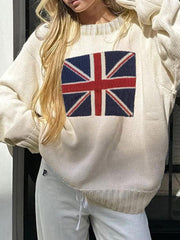 Women's British Flag Sweatshirt vetvanguards