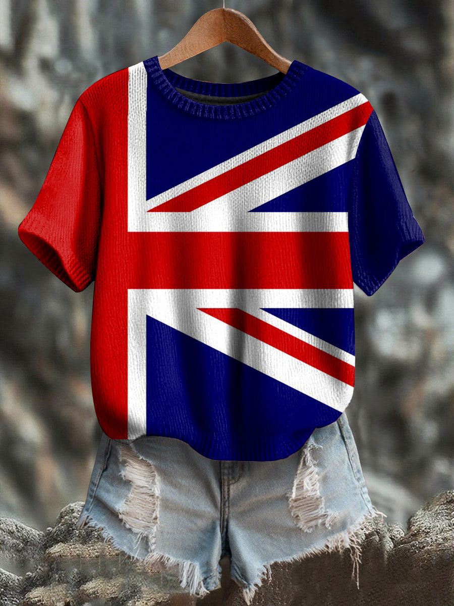 Women's British Flag Short-sleeved T-shirt vetvanguards