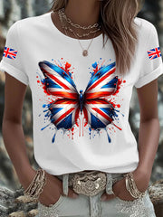 Men's UK Flag Printed T-shirt vetvanguards