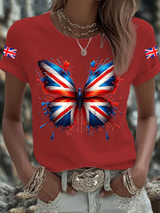 Men's UK Flag Printed T-shirt vetvanguards