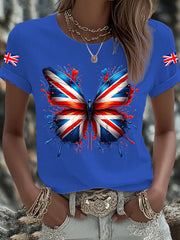 Men's UK Flag Printed T-shirt vetvanguards