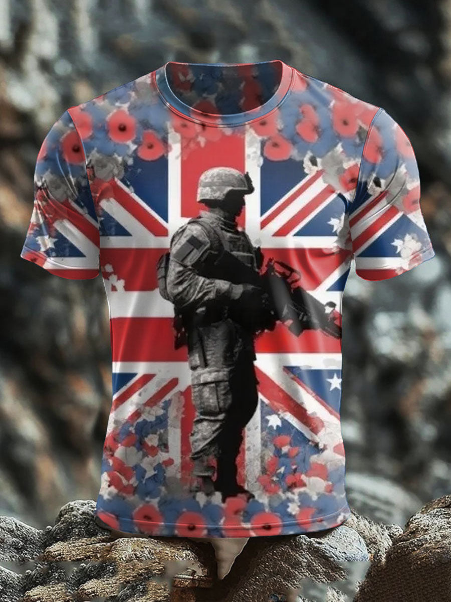 Men's British Veteran short sleeves t-shirt vetvanguards
