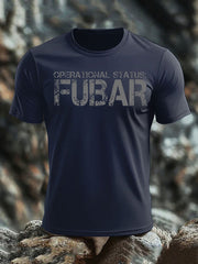 Men's Veteran imitation cotton short-sleeved T-shirt vetvanguards