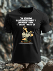 Men's British Veteran imitation cotton short-sleeved T-shirt vetvanguards
