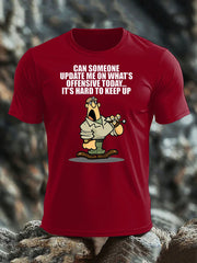 Men's British Veteran imitation cotton short-sleeved T-shirt vetvanguards