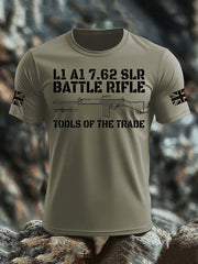 Men's British Veteran imitation cotton short-sleeved T-shirt vetvanguards