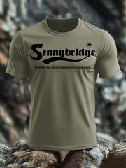 Men's British Veteran imitation cotton short-sleeved T-shirt vetvanguards