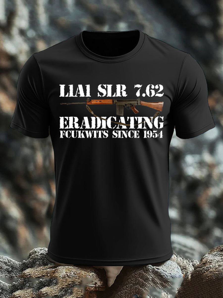 Men's British Veteran imitation cotton short-sleeved T-shirt vetvanguards