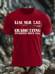 Men's British Veteran imitation cotton short-sleeved T-shirt vetvanguards