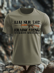 Men's British Veteran imitation cotton short-sleeved T-shirt vetvanguards
