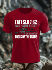 Men's British Veteran imitation cotton short-sleeved T-shirt vetvanguards