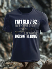 Men's British Veteran imitation cotton short-sleeved T-shirt vetvanguards