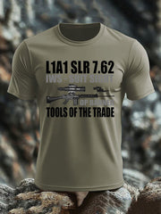 Men's British Veteran imitation cotton short-sleeved T-shirt vetvanguards